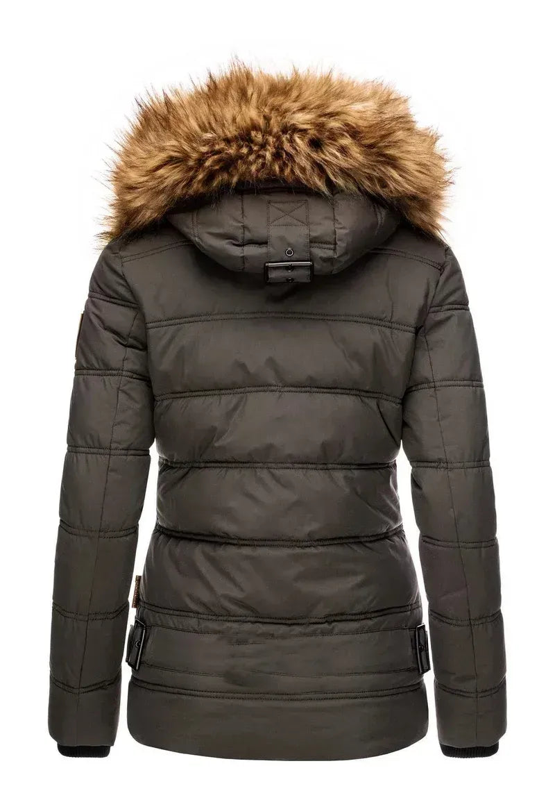 Women's windproof padded jacket Orange