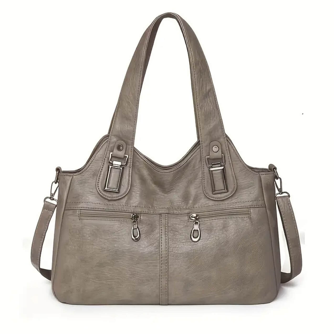 Flavia’s Dual-Zip | Shoulder Bag