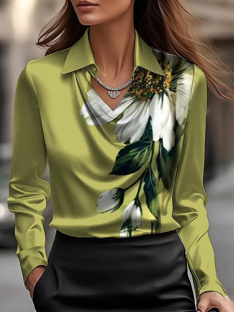 Lily & Lune | Elegant Satin Top