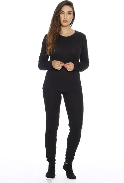 Women's Thermal Underwear Pajamas Set