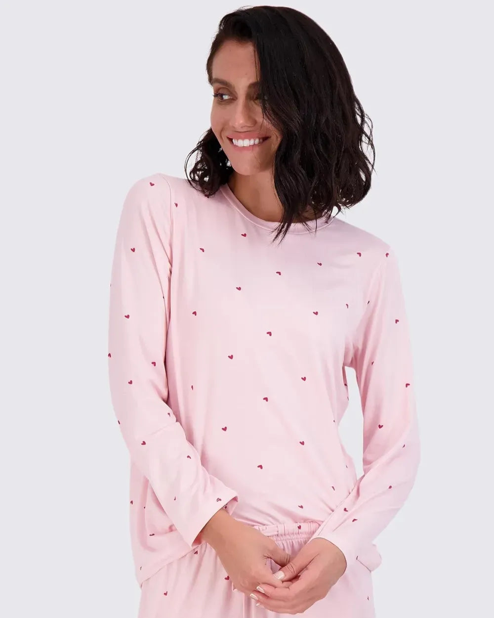 Real Essentials 2 Pack: Women’s Pajama Set Super-Soft Short & Long Sleeve Top With Pants (Available In Plus Size)
