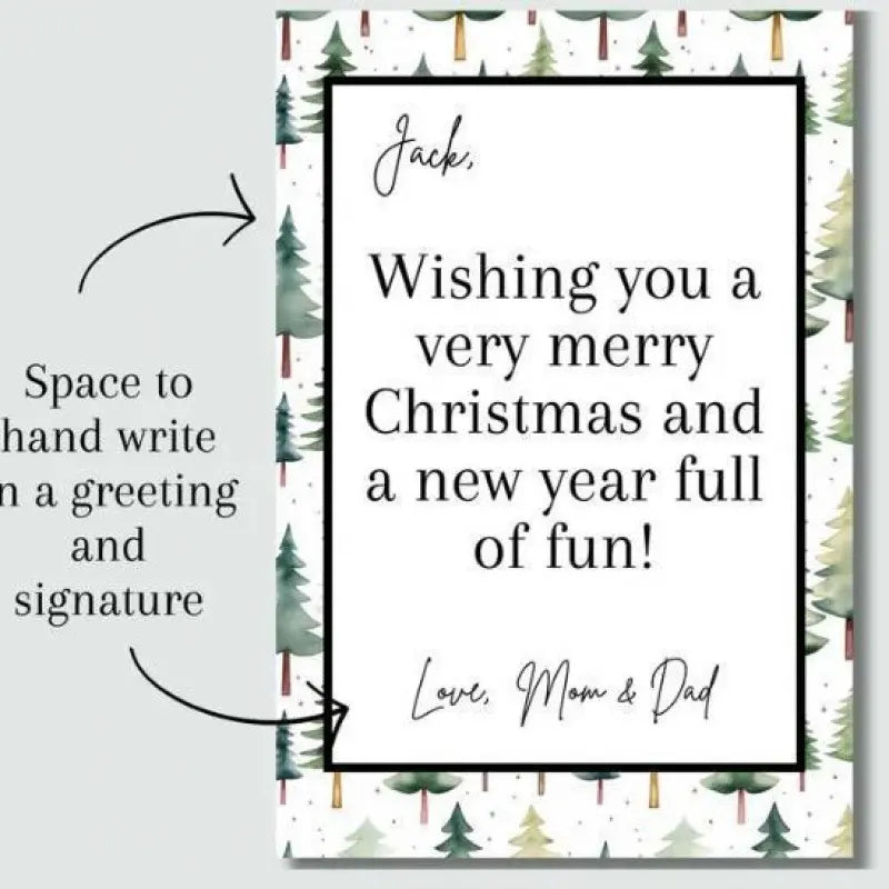 🎁🎅🏼MERRY CHRISTMAS! GIFT CARD BOOK📚 14 Themed Pages, Hardcover & Durability Line