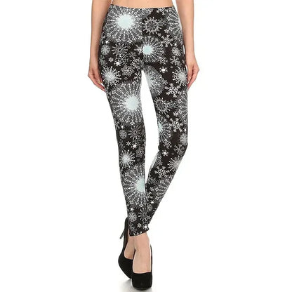 Santa Claus Leggings Jogger Pants Women's Christmas Christmas Christmas Eve Adults' Christmas New Year Eve Polyester Lycra Spandex Pants