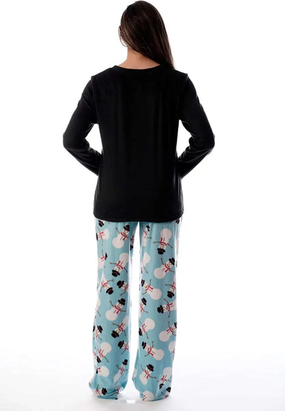 Women’s Pajama Pant Set - Nightgown with Matching Socks