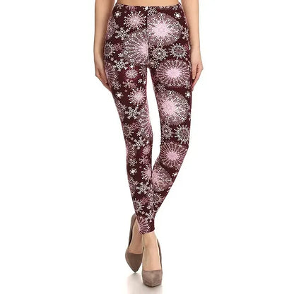 Santa Claus Leggings Jogger Pants Women's Christmas Christmas Christmas Eve Adults' Christmas New Year Eve Polyester Lycra Spandex Pants