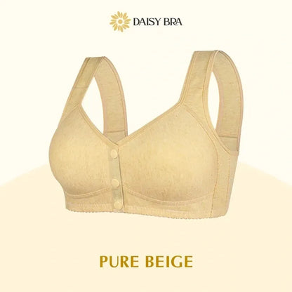 10-Pack Women's Bra - Comfortable & Convenient Front Button Bra