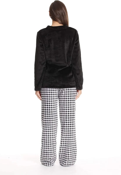 Plush Pajama Sets for Women