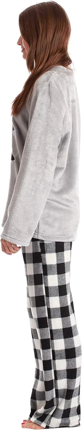 Plush Pajama Sets for Women