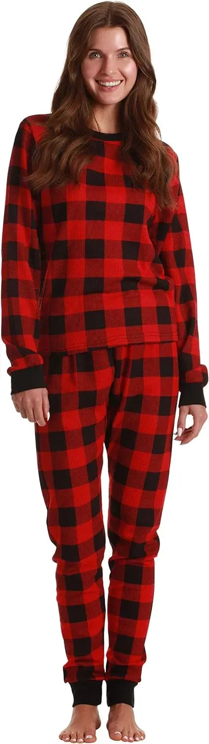 Women's Thermal Underwear Pajamas Set