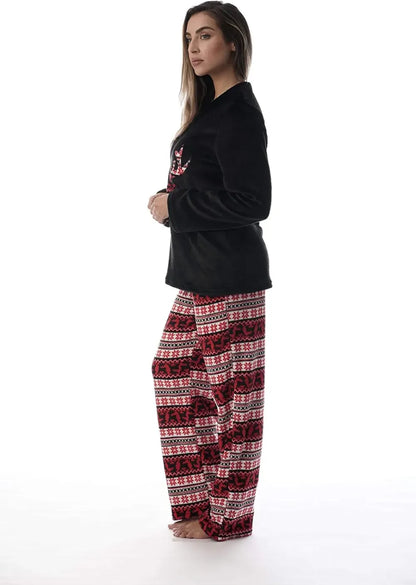 Plush Pajama Sets for Women