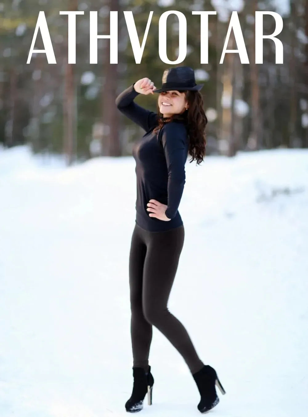 Fleece Lined Winter Warm Leggings for Women Thick Thermal Velvet Tights
