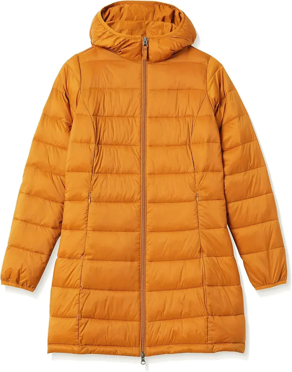 Women's Lightweight Water-Resistant Hooded Puffer Coat (Available in Plus Size)