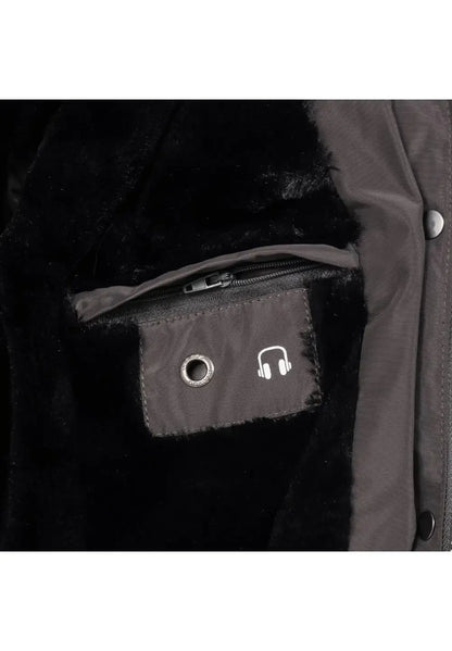 Trendy women's winter jacket