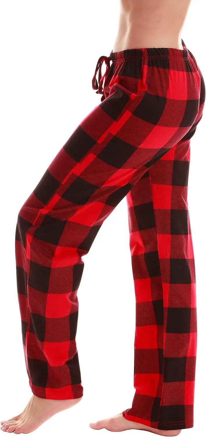 Women Pajama Pants Sleepwear Buffalo Plaid Pajamas