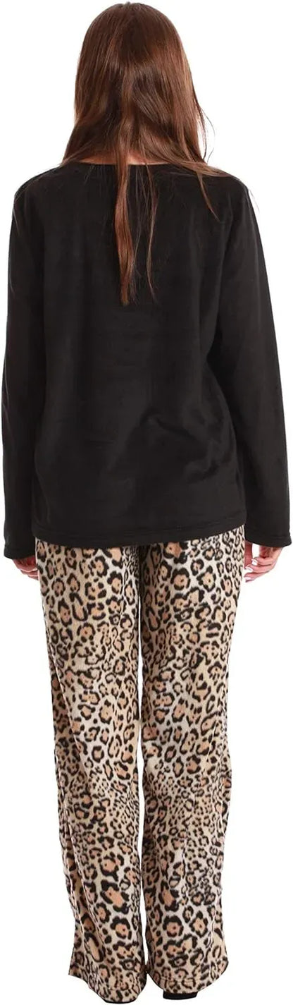 Women’s Pajama Pant Set - Nightgown with Matching Socks