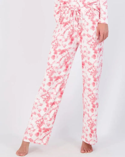 Real Essentials 2 Pack: Women’s Pajama Set Super-Soft Short & Long Sleeve Top With Pants (Available In Plus Size)