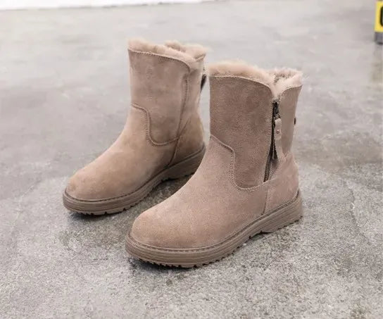 Winter thick warm snow boots