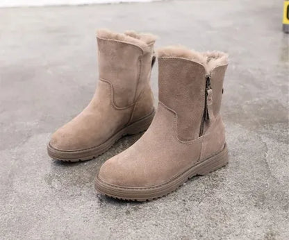 Winter thick warm snow boots
