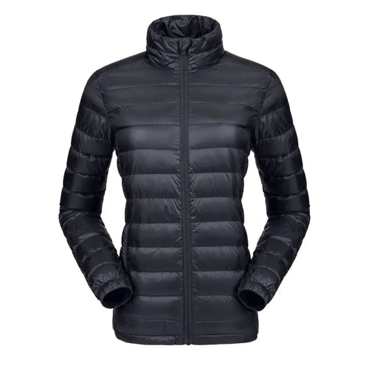Ladies short down jacket...