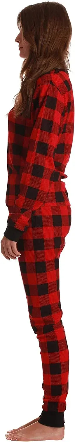 Women's Thermal Underwear Pajamas Set