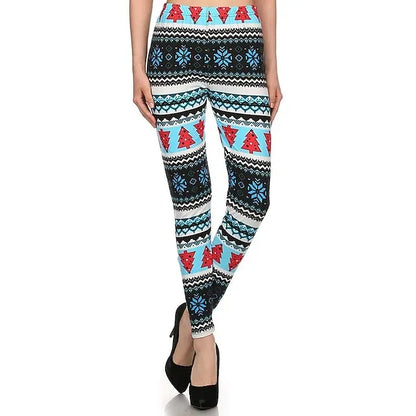 Santa Claus Leggings Jogger Pants Women's Christmas Christmas Christmas Eve Adults' Christmas New Year Eve Polyester Lycra Spandex Pants