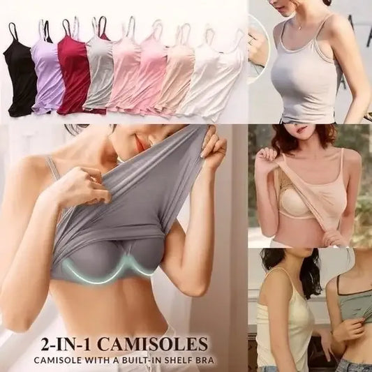 Hot Sale 🎀Tank With Built-In Bra