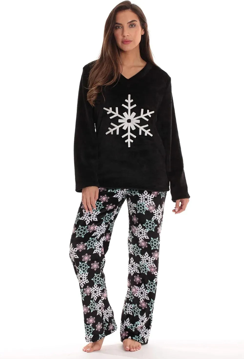Plush Pajama Sets for Women