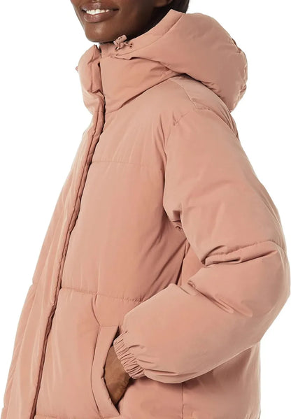 Women's Oversized Long Puffer Jacket (Available in Plus Size)