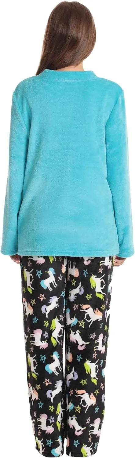 Plush Pajama Sets for Women