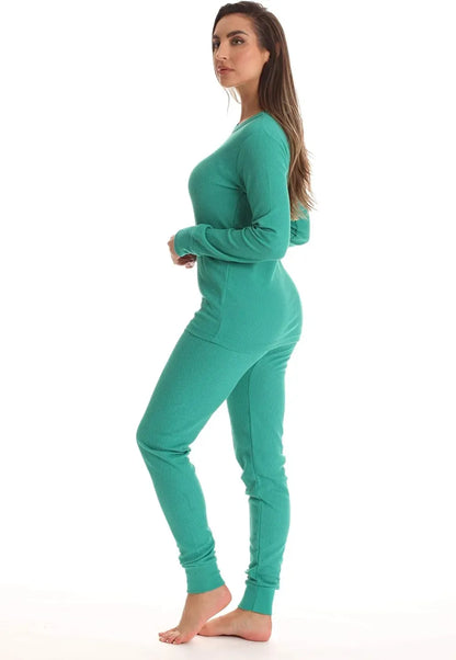 Women's Thermal Underwear Pajamas Set