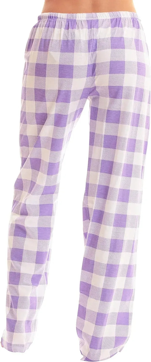 Women Pajama Pants Sleepwear Buffalo Plaid Pajamas