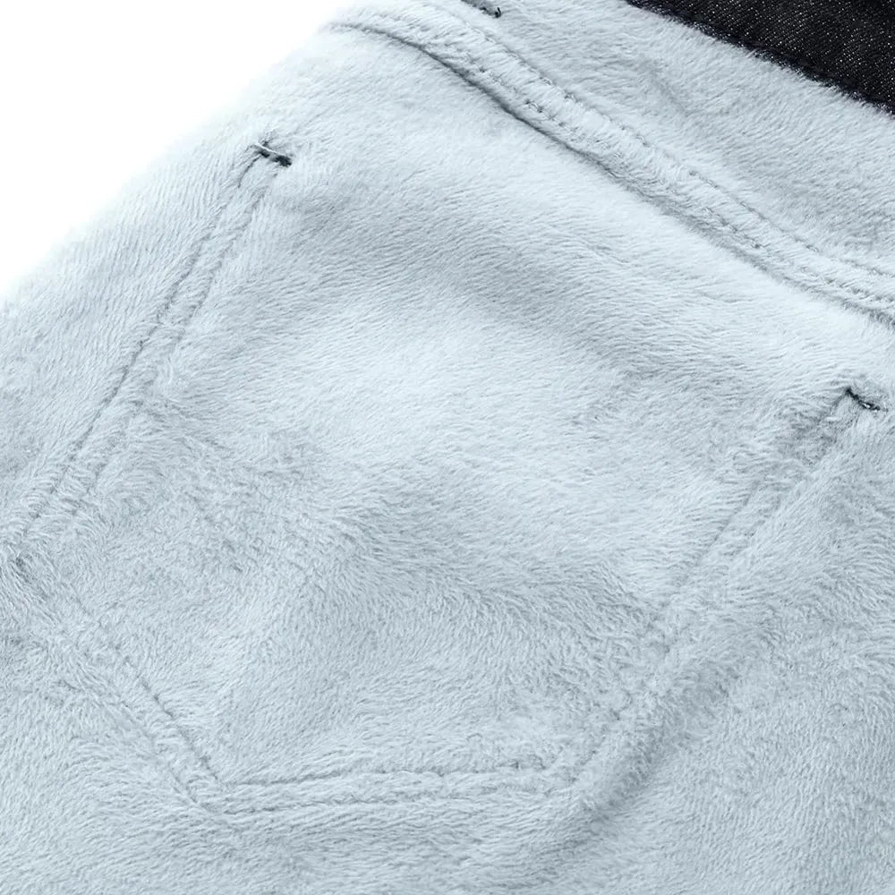 Women's Winter Fleece Lined Sherpa Thermal Skinny Pants Casual Warm Trousers