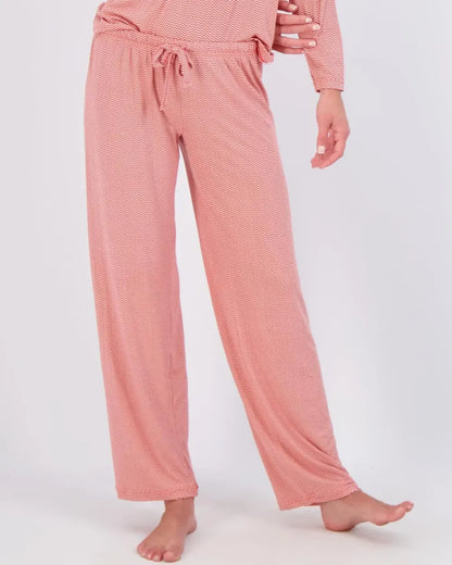 Real Essentials 2 Pack: Women’s Pajama Set Super-Soft Short & Long Sleeve Top With Pants (Available In Plus Size)