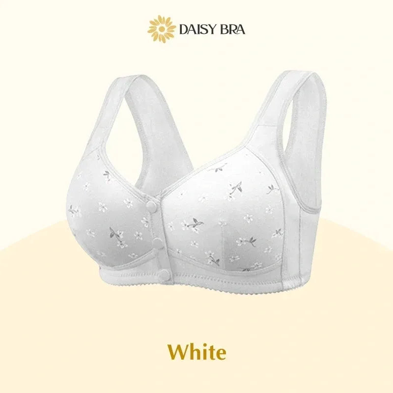 10-Pack Women's Bra - Comfortable & Convenient Front Button Bra