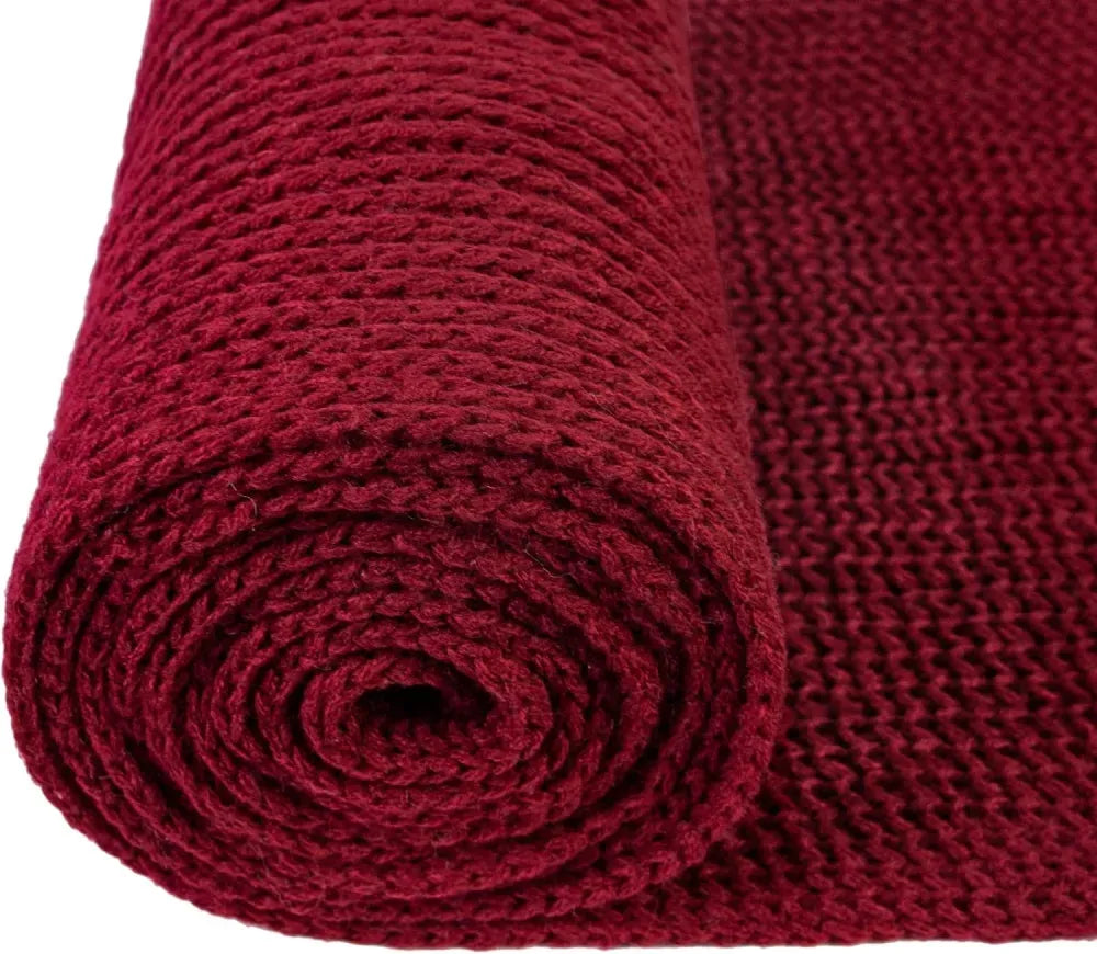 Women And Mens Winter Thick Cable Knit Wrap Chunky Long Warm Scarf