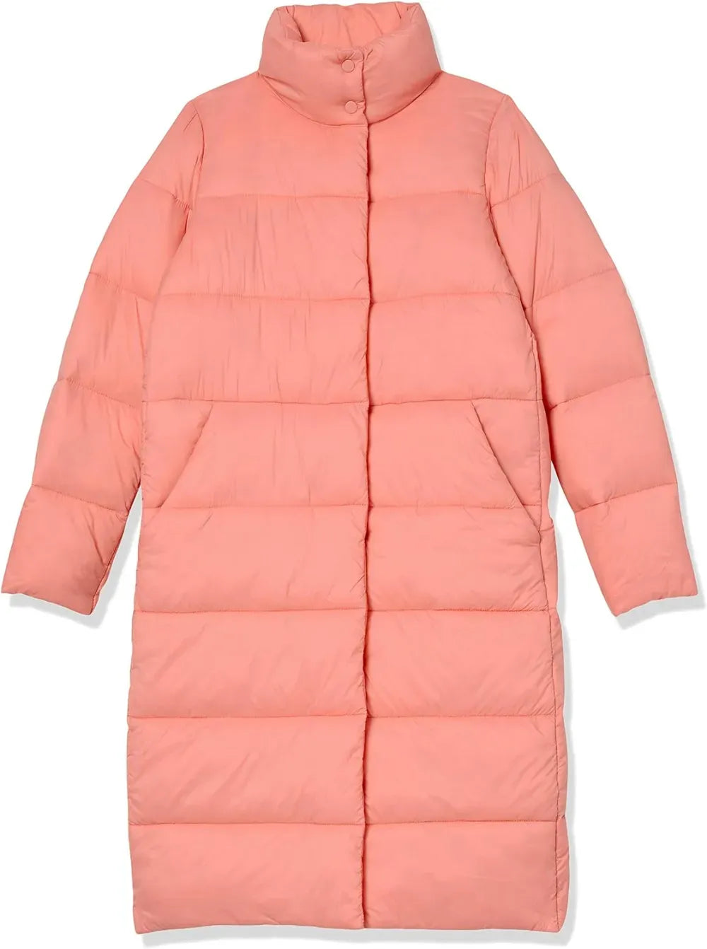 Women's Lightweight Water-Resistant Longer Length Cocoon Puffer Coat