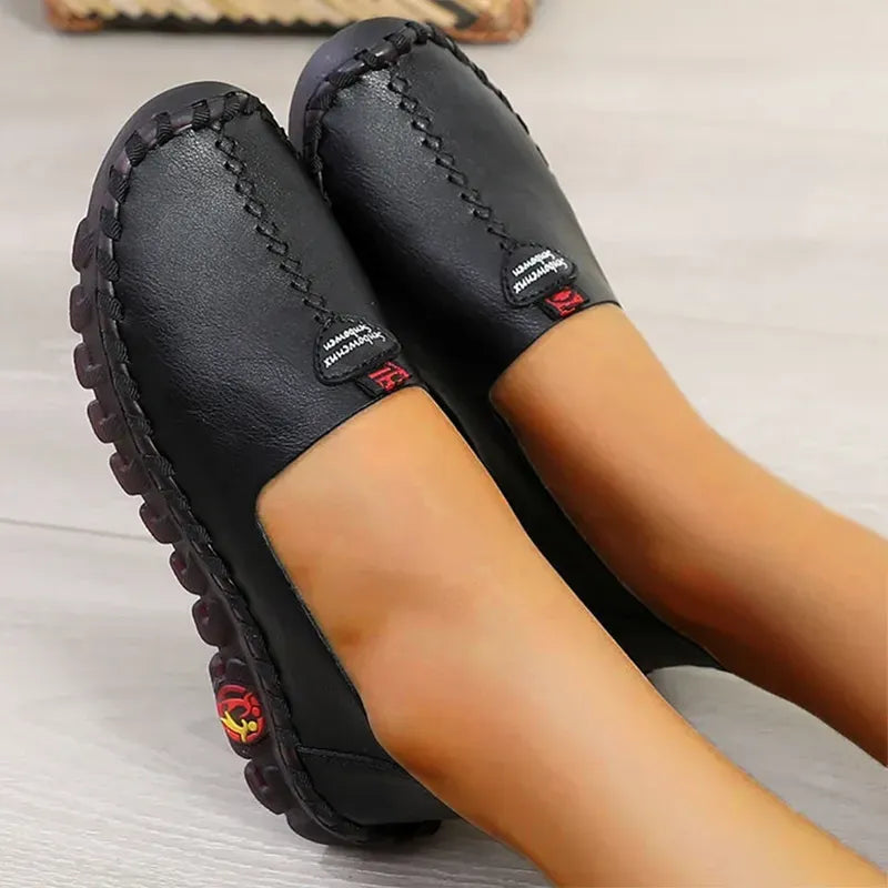 Women's Wide Fit Thick Sole Flats Shoes For Women