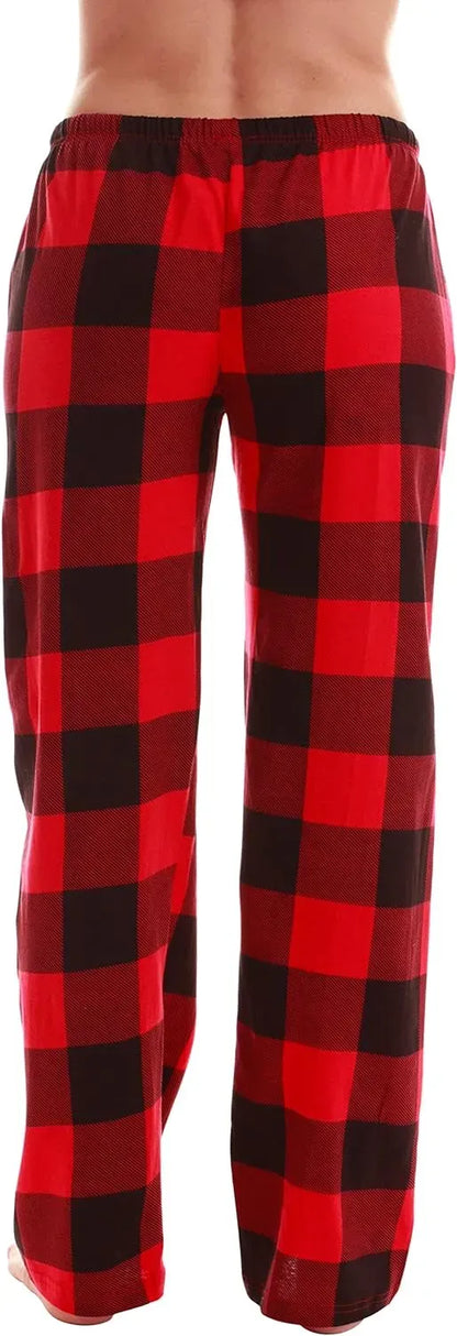 Women Pajama Pants Sleepwear Buffalo Plaid Pajamas