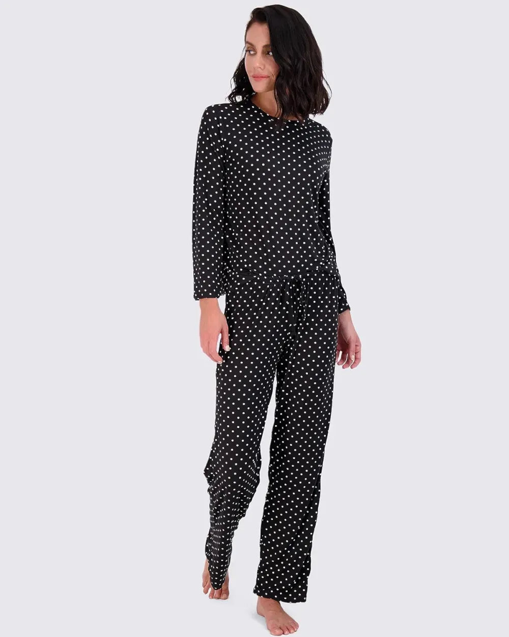 Real Essentials 2 Pack: Women’s Pajama Set Super-Soft Short & Long Sleeve Top With Pants (Available In Plus Size)