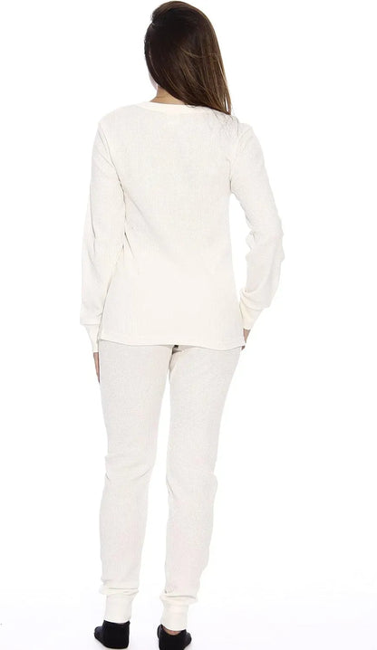 Women's Thermal Underwear Pajamas Set