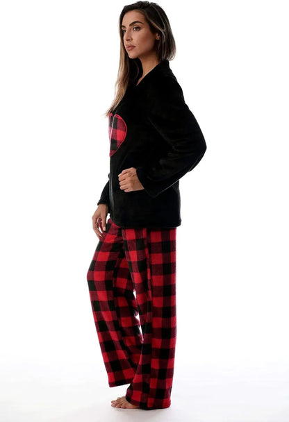 Plush Pajama Sets for Women