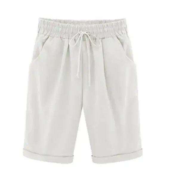 6 Color Plus Size Pockets  Beach Wear Casual Shorts