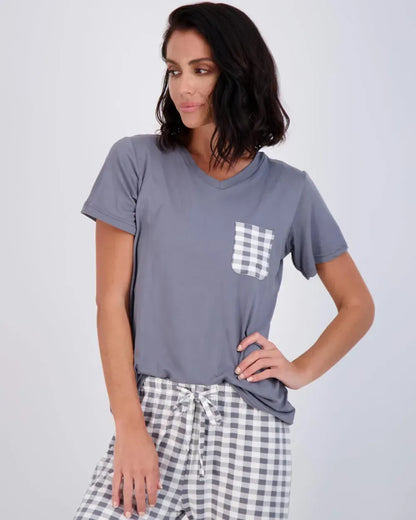 2 Pack: Women’s Pajama Set Super-Soft Short & Long Sleeve Top With Pants (Available In Plus Size)