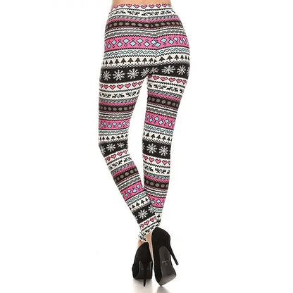 Santa Claus Leggings Jogger Pants Women's Christmas Christmas Christmas Eve Adults' Christmas New Year Eve Polyester Lycra Spandex Pants
