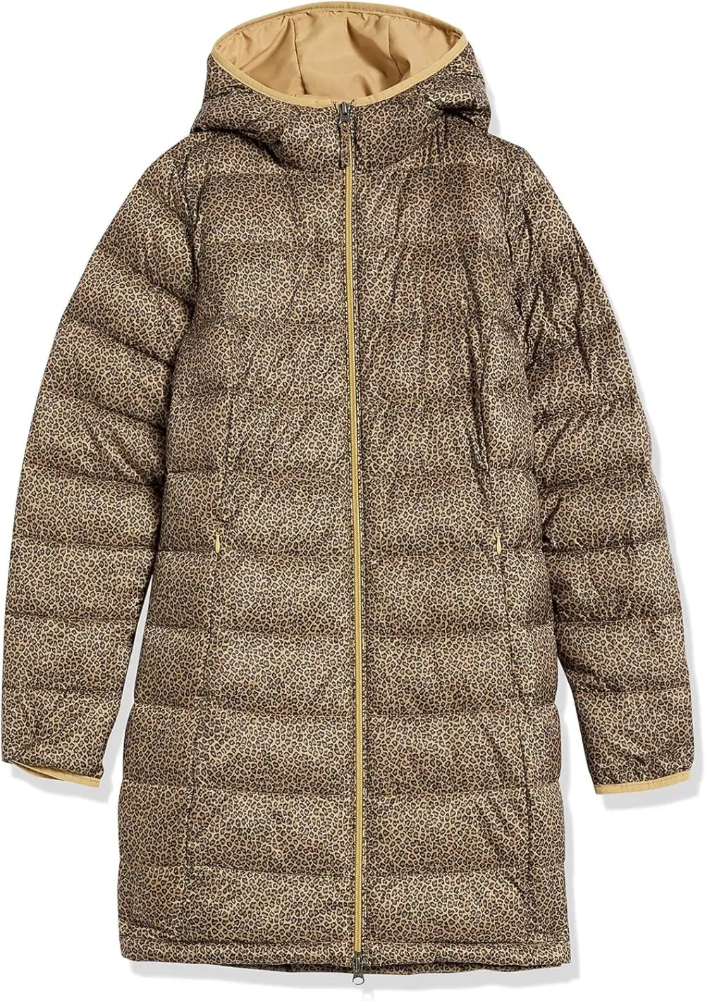 Women's Lightweight Water-Resistant Hooded Puffer Coat (Available in Plus Size)