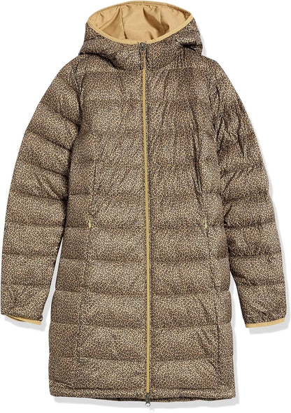 Women's Lightweight Water-Resistant Hooded Puffer Coat (Available in Plus Size)