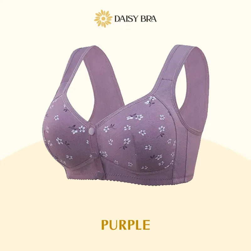 10-Pack Women's Bra - Comfortable & Convenient Front Button Bra