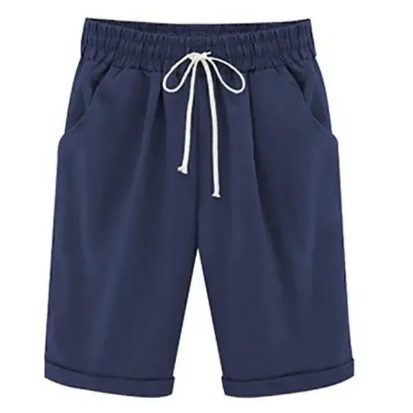 6 Color Plus Size Pockets  Beach Wear Casual Shorts