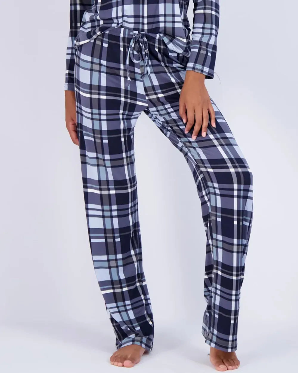 Real Essentials 2 Pack: Women’s Pajama Set Super-Soft Short & Long Sleeve Top With Pants (Available In Plus Size)