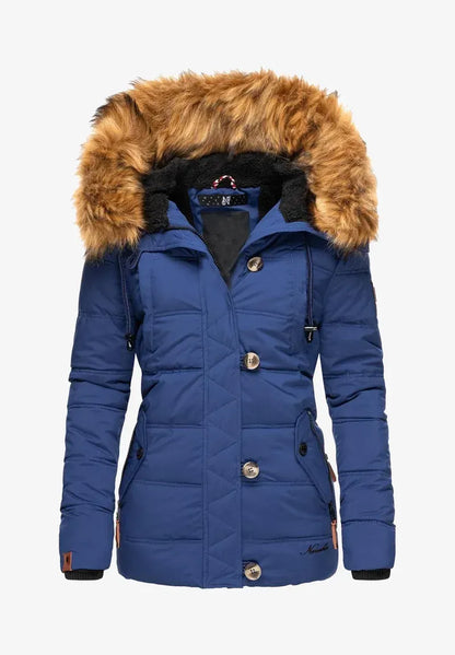 Women's windproof padded jacket Orange
